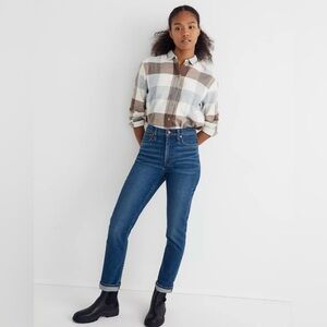 Madewell The High-Rise Slim Boyjean in Twyford Wash size 29